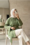 Women's Trend Belt Detailed Oversize Shirt Tunic - 3