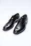 Black Laced Patent Leather 100% Leather Shoes 1033260160 - 4