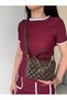 Women's Lavin Model Gold Chain Detailed Handbag & Crossbody Bag - 7