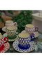 Yildizimperial Porcelain Hand-Painted 6-Piece Cup Set - 4