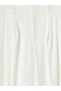 Vizyon New Season Loose Fit Linen Look Women's Pleated Trousers - 6
