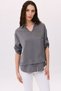 Stone Pocket Detailed Shirt Blouse - 2