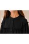 Girls Linen Dress Long Sleeve Layered Ruffle Dress with Belt Stylish Dress - 3