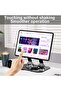 360° Rotating All-Metal Foldable Anti-Shake Mobile and Tablet Mount Holder Black - 4