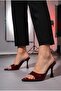 Women's Pointed Toe Heeled Sandals - 3
