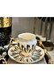 Damla Porcelain Hand-Painted Double Cup