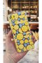 Realme C21Y Compatible Lemon Patterned Transparent Shock-Absorbing Clear Case with Camera Protection