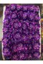 Purple Shiny Bead Embroidered Ribbon Flower 1 Meter Gift Decoration Jewelry Buckle Material - 4