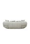 Demaris 3 Seater Fabric Sofa | Three Seat Sofas | L270xW123xH72cm - Light Brown - 4