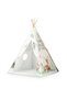 Cort tip teepee pentru copii - bej - 3