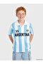 Sparkling Choices from Shining Store Devrik Roba Collar Argentina Printed Boy's T-Shirt
