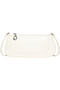 Hardware Zippered Crossbody Ecru Women's Bag