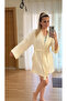 Wellness 100% Cotton 4-Layer Muslin Kimono – Yoga, Spa, Beach, and Daily Use - 3