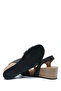 K14883 Soft Step Women's Wedge Heeled Cork Sandals 36-41 - 3