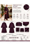 Mira Ruffle Detailed 4-Layered Muslin Skirt Set – Plum - 7