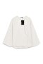 Buttoned Casual Tunic Cream