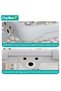 Baby Playpen Fence, Portable Babies Playards for Toddlers, Safety Infant Activity Center, Sturdy Play Area, with 2 Pull Rings, 3 Rattle Toys, 60 Ocean Balls and Basket, Perfect Child's Gift，180*200cm - 7