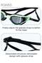 Swim Goggles for Adults Soft Silicone Gasket Anti Fog No Leaking Clear Vision Pool Swimming Glasses for Men Women Black Green - 5