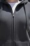 Women's Premium 100% Cotton 3 Yarn Hooded Zero Sleeve Cardigan and Short Sleeve T-Shirt Set - 5