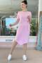 Modal Fabric Buckle Detail Dress 6Y264