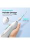 Professional C20 Water Flosser For Teeth Braces Gums Care, Cordless Oral Irrigator, Deep Cleaning, Rechargeable, Waterproof, BPA-Free, Portable, Home and Travel, White - 7