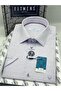 Classic Short Sleeve Linen Cotton Breathable Fabric Gift Boxed Men's Shirt Fs-004570 - Lilac - 2