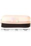 Black Cream Patent Leather Girls' Black - Beige Colored Two-Compartment Primary School Pencil Bag (Pencil Holder) - C4115 - 3