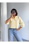 Crep Women's Muslin Shirt – 100% Cotton Crop Shirt Comfortable Fit Summer Shirt Yellow - 4