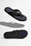 Men's Black Flip-Flops Comfortable Sole Sandals Stylish Lightweight Casual Sea Beach Slippers with Comfortable Straps - 7
