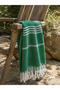 Sultan Peshtemal |   100% Cotton, Natural Fringed |   Beach, Pool, Spa, Hammam, Sports, Travel Towel (90X180 cm) - 3