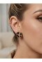 Velvet Leopard Pattern Women's Earrings Modern and Stylish Design Bujiteri Earrings Steel Jewelry - 2