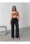 Women's High Waist Palazzo Wide Leg Linen Trousers - 5