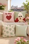 Banyocu Dog Patterned 4-Piece Throw Pillow Cover Set