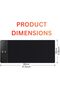 RGB Gaming Mouse Pad Large Extended Mat with Wireless Charging, Waterproof LED Desk Pad - 2