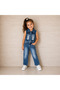 Little Daisies Denim Vest Girls' Set - 2