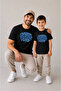 Father Son Combination Sold as a Single Item 100% Cotton Oversize T-Shirt Father's Day Gift