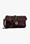 67-7201 Women's Burgundy Crossbody Bag - 2