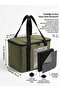 Thermal Picnic Ice Cooler Bag Hot and Cold 3-Layer Insulated - 40X30X30 cm - with Thermogel Gift - 3