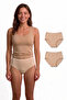 2-Pack Bamboo Bato Panties Set - Breathable Soft Textured High-Waist Underwear