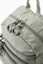 Light Gray Unisex Water Resistant Parachute Fabric Travel and School Bag with 4 Compartments and Laptop Compartment - 2