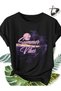 Vintage summer vibes printed premium oversize t-shirt