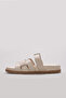 Genuine Leather Women's Flat Sandals 315Za2322-03 - 2