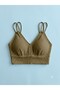 Double Strap Detail Muslin Crop - 3