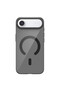 غطاء Joko Apple iPhone 17 المتوافق مع Air وغطاء Magsafe الفارغ للحاسوب الشخصي - أسود