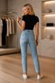 Btl Women's Light Blue Mom Lycra Jean Jeans Trousers New-4 - 3