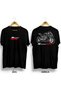 S1000 Rr 2023+ / 100% Cotton 24/1 Fabric Premium Black and White Tshirt