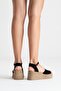 Liam Women's Genuine Leather Sandals Black Suede - 4