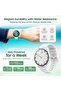 Selena Women's Smartwatch, 1.27" AMOLED, Slim, IP67, Bluetooth Calling, HR/SpO2, 1 Week Battery, Grey - 3