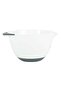 Mixing Bowl With TPR Base White 1Liters