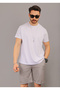 Men's Combed Cotton Fabric Double-Legged Summer Sweat-Proof Shorts with Side Pockets - 4
